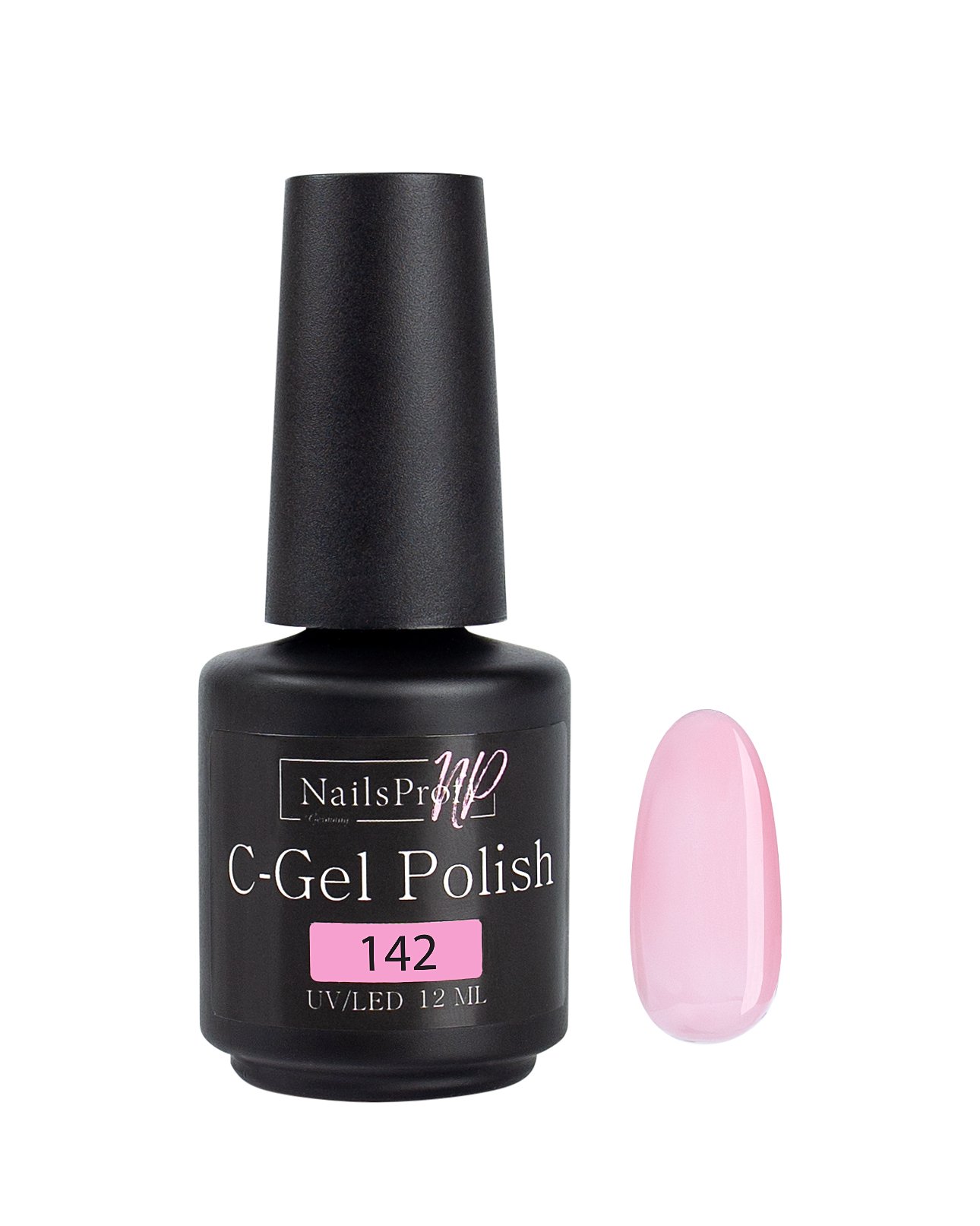 фото Гель лак nailsprofi для ногтей, маникюра, педикюра / c-gel polish 142 - 12 мл