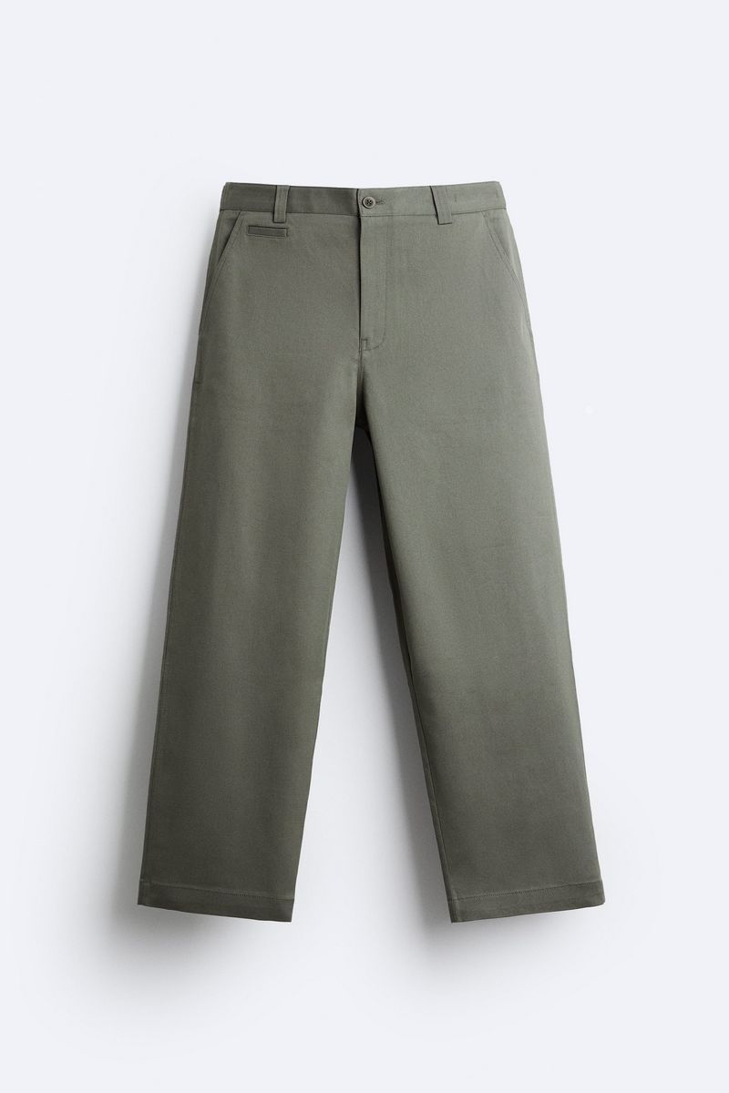 

Брюки мужские ZARA 06861402 синие 44 EU, Серый, 06861402