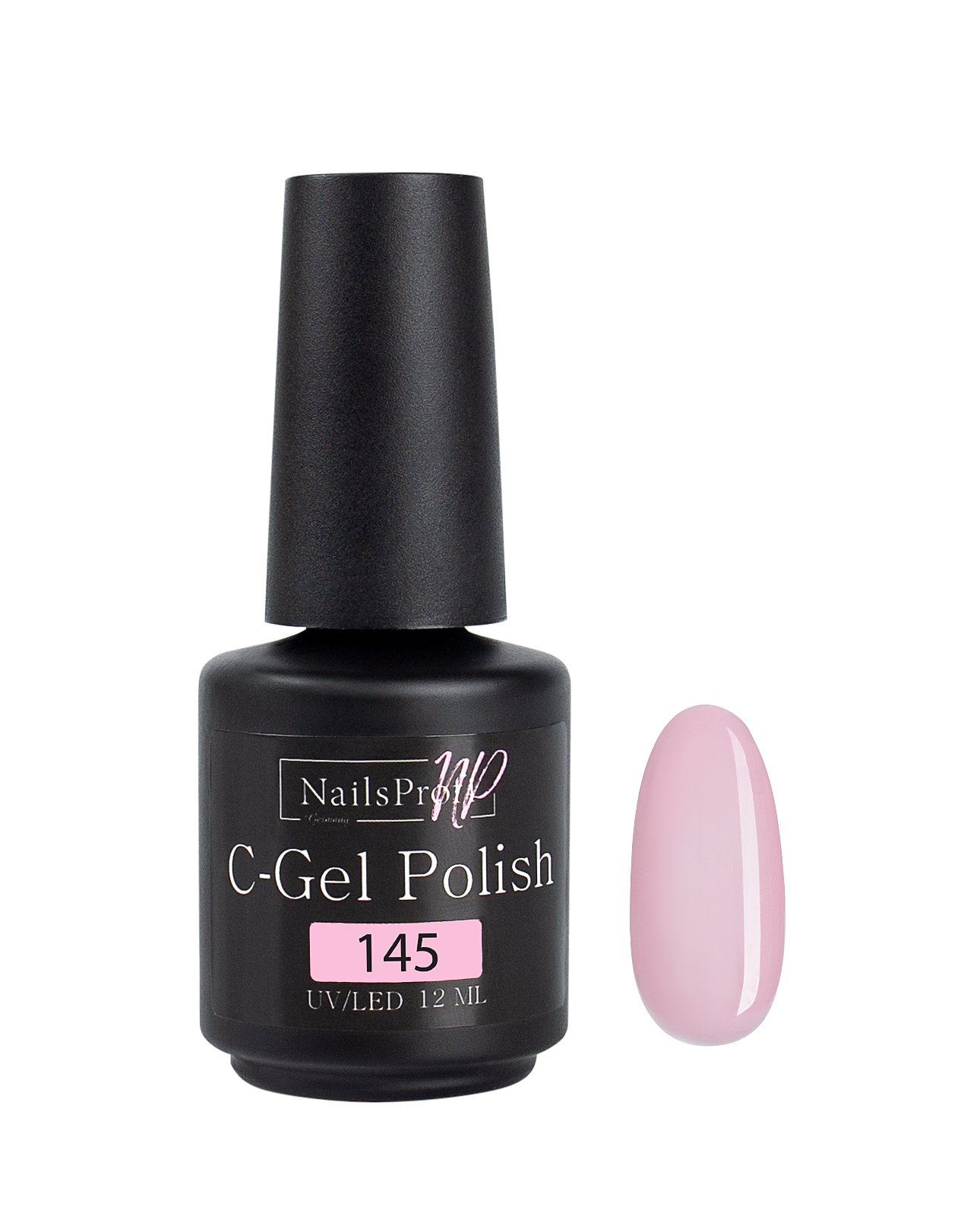 фото Гель лак для ногтей маникюра педикюра nailsprofi c-gel polish 145 12 мл