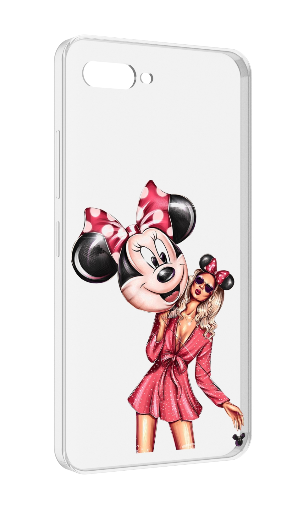 

Чехол MyPads девушка-с-шариком женский для ITEL A25 / ITEL A25 Pro / ITEL A35, Прозрачный, Tocco