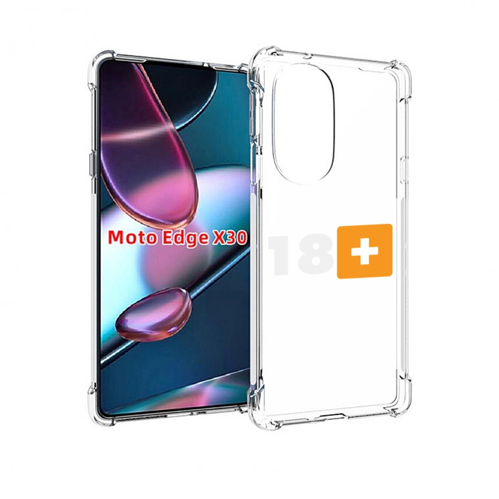 

Чехол MyPads 18+ для Motorola Moto Edge X30, Прозрачный, Tocco