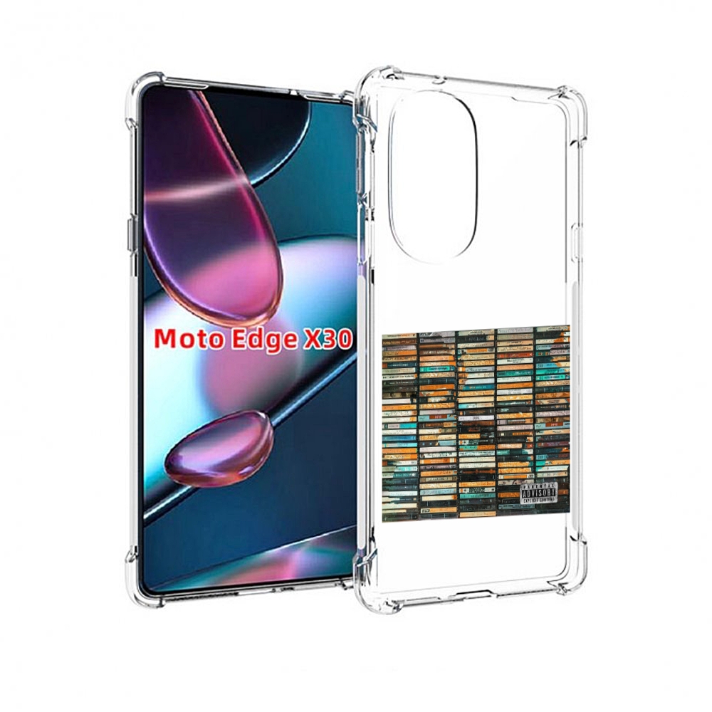 

Чехол MyPads 2004 Скриптонит для Motorola Moto Edge X30, Прозрачный, Tocco