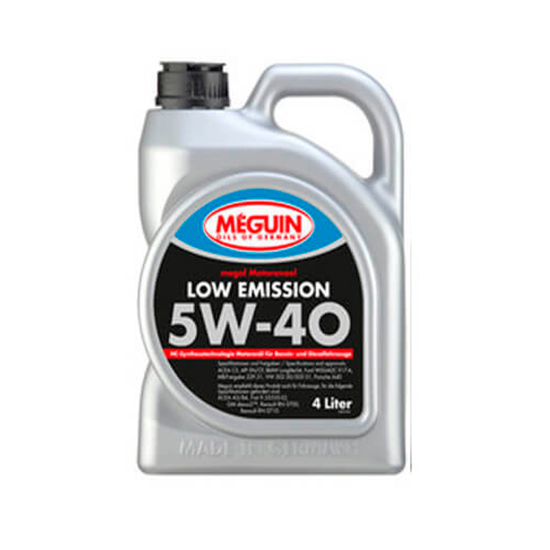 Моторное масло Meguin LoW Emission 5W40 4 л