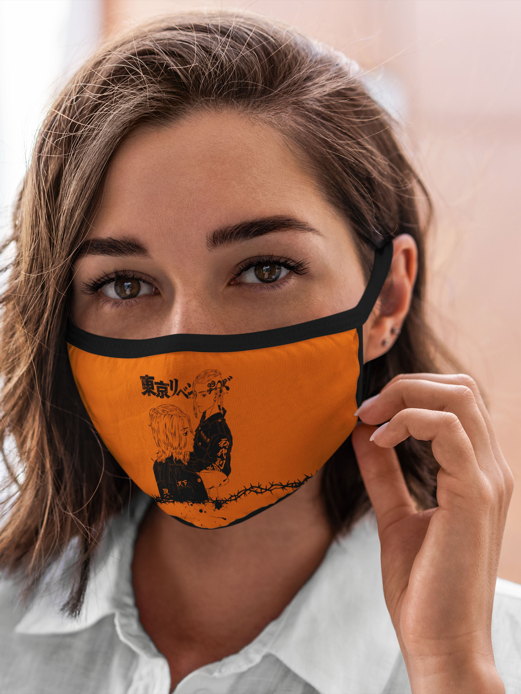 

Многоразовая маска унисекс Burnettie Токийские Мстители Ораньжевый, Разноцветный, Токийские Мстители Ораньжевый