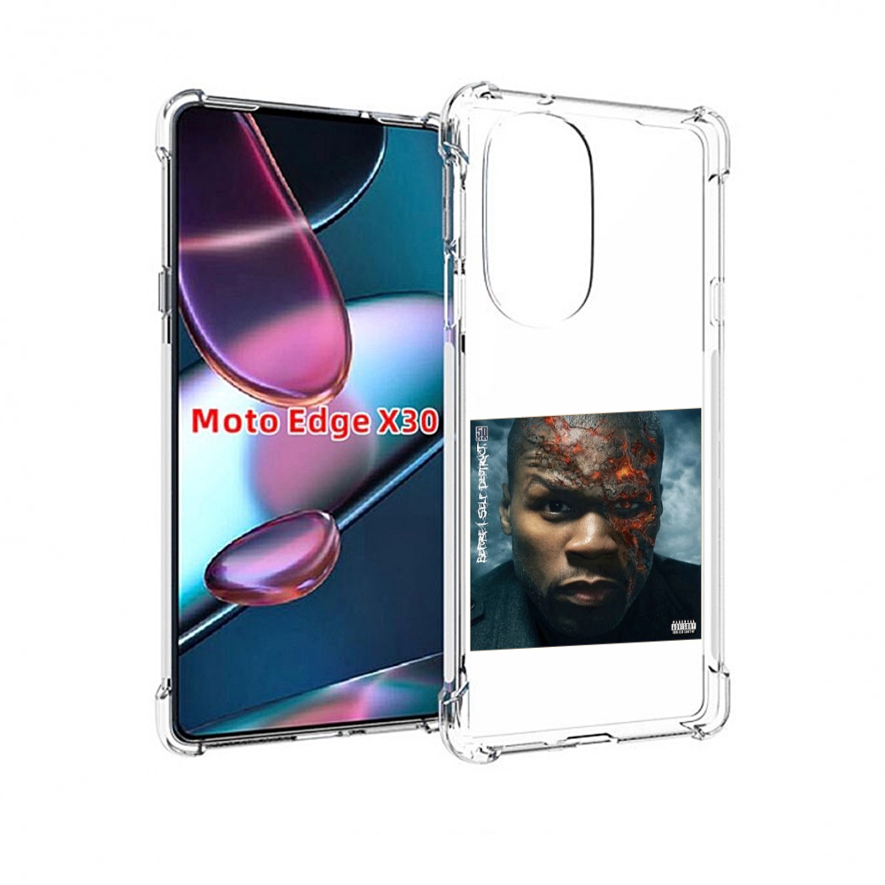 

Чехол MyPads 50 Cent - Before I Self Destruct мужской для Motorola Moto Edge X30, Прозрачный, Tocco