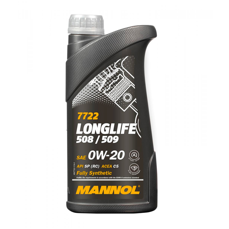 Моторное масло Mannol Longlife 0W20 1л