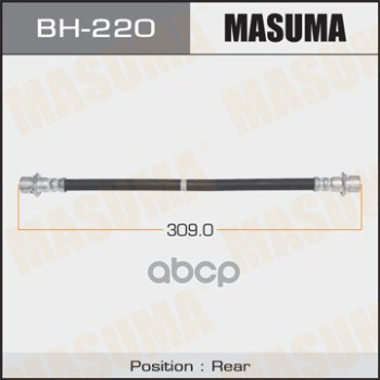 

Вн-220_Шланг Тормозной Зад. L=309 Тоуоtа Соrоllа Аll 92-00 MASUMA bh220