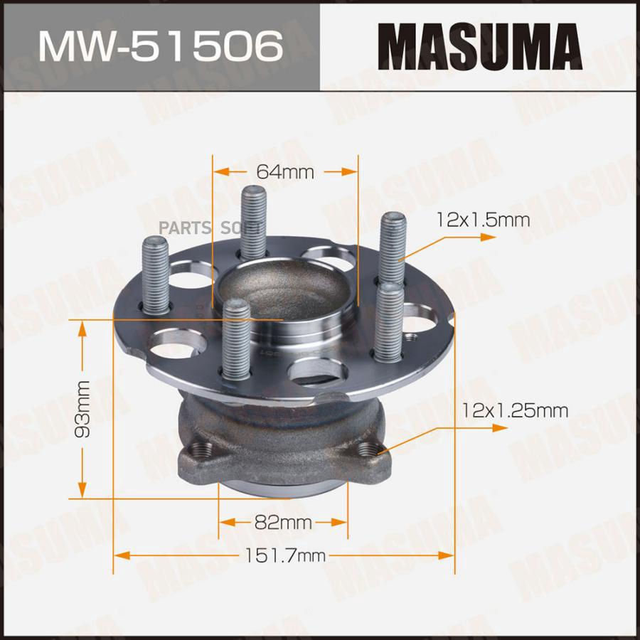 Узел Ступичный Сr-V, Оdyssеy / Rе3, Rв1 (С Абс) MASUMA mw51506