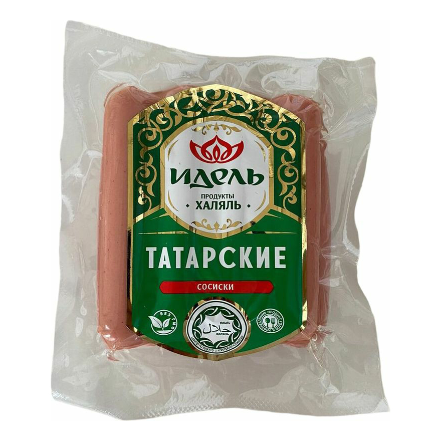 

Сосиски Идель Татарские вареные 400 г