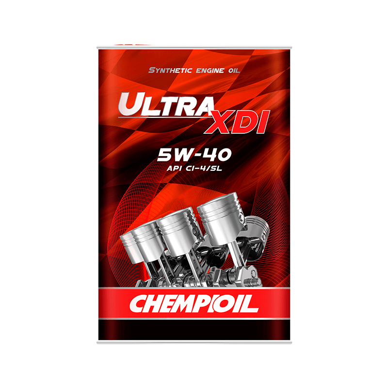 фото Моторное масло chempioil ultra xdi 5w-40 синт. 1л. (metal) 9703