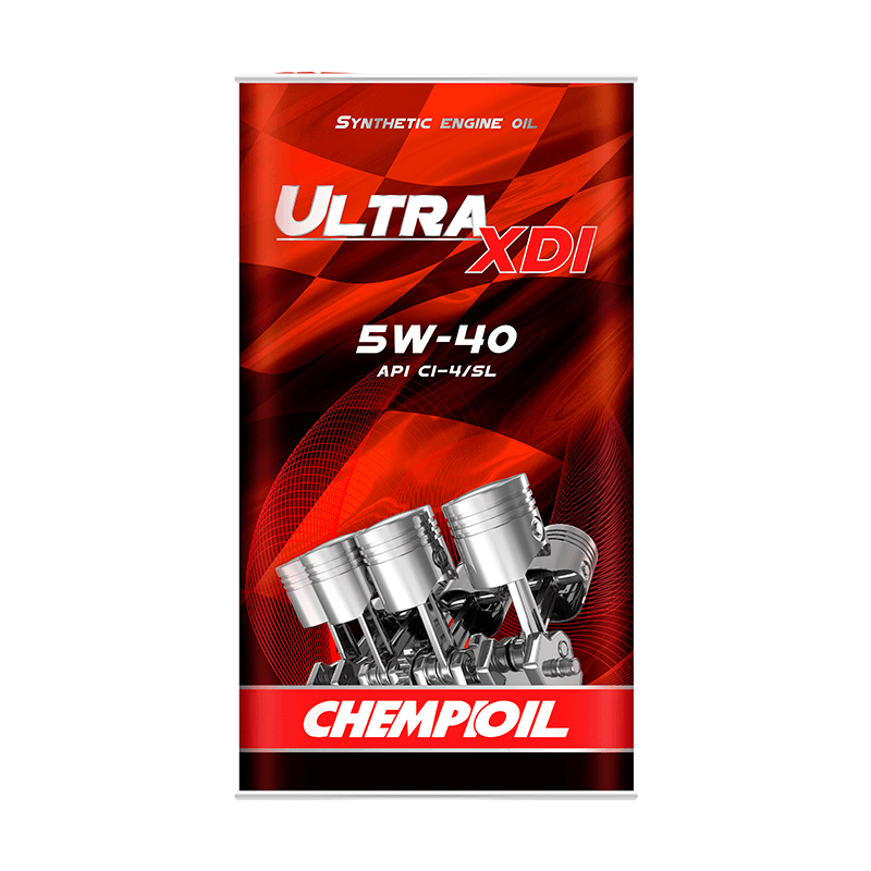 фото Моторное масло chempioil ultra xdi 5w-40 синт. 4л. (metal) 9703