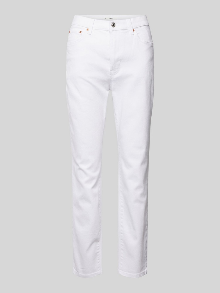 

Джинсы женские Mango 67004025 белые 42, Белый, 67004025