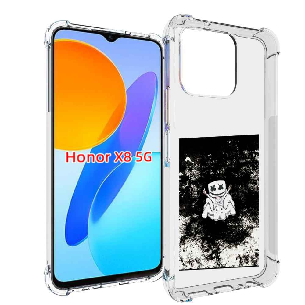 

Чехол MyPads маршмеллоу-френдс для Honor X8 5G, Прозрачный, Tocco