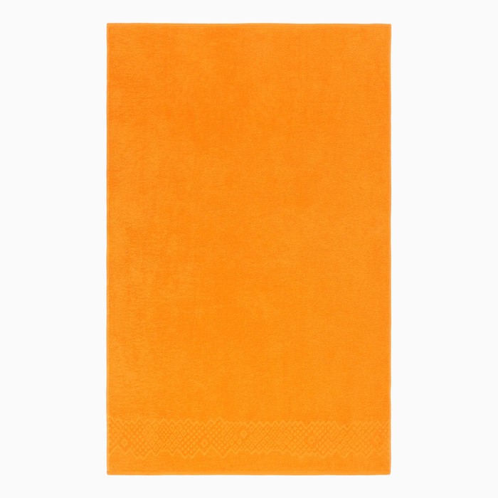 Полотенце ДМ Текстиль Flashlights 50 х 90 см махровое оранжевое