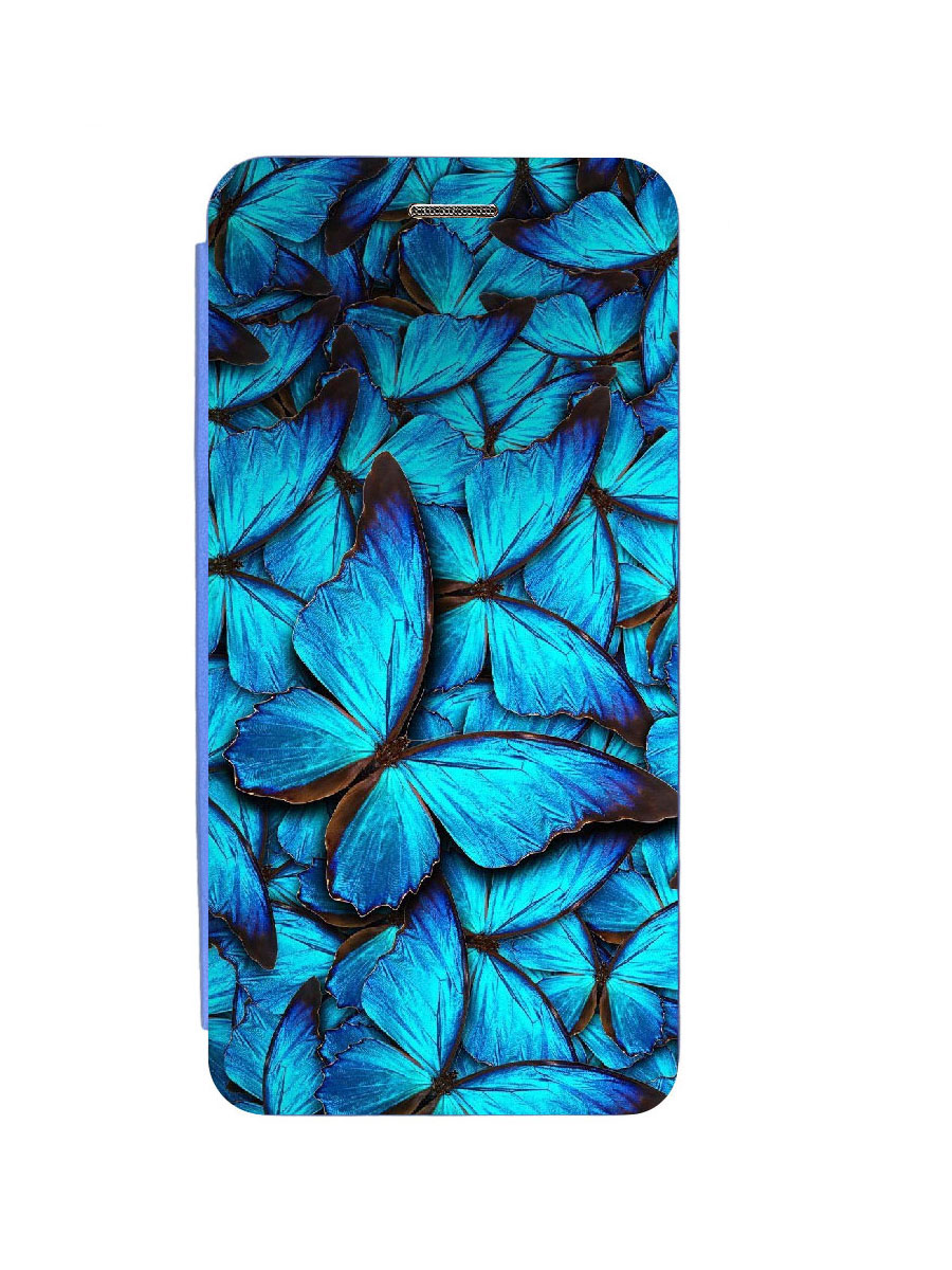 фото Чехол для honor 50 lite синий 1314 бабочки zibelino