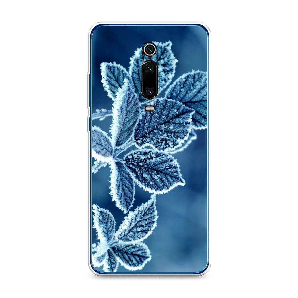 

Чехол на Xiaomi Mi 9T"Зима 6", Голубой;белый, 35750-2