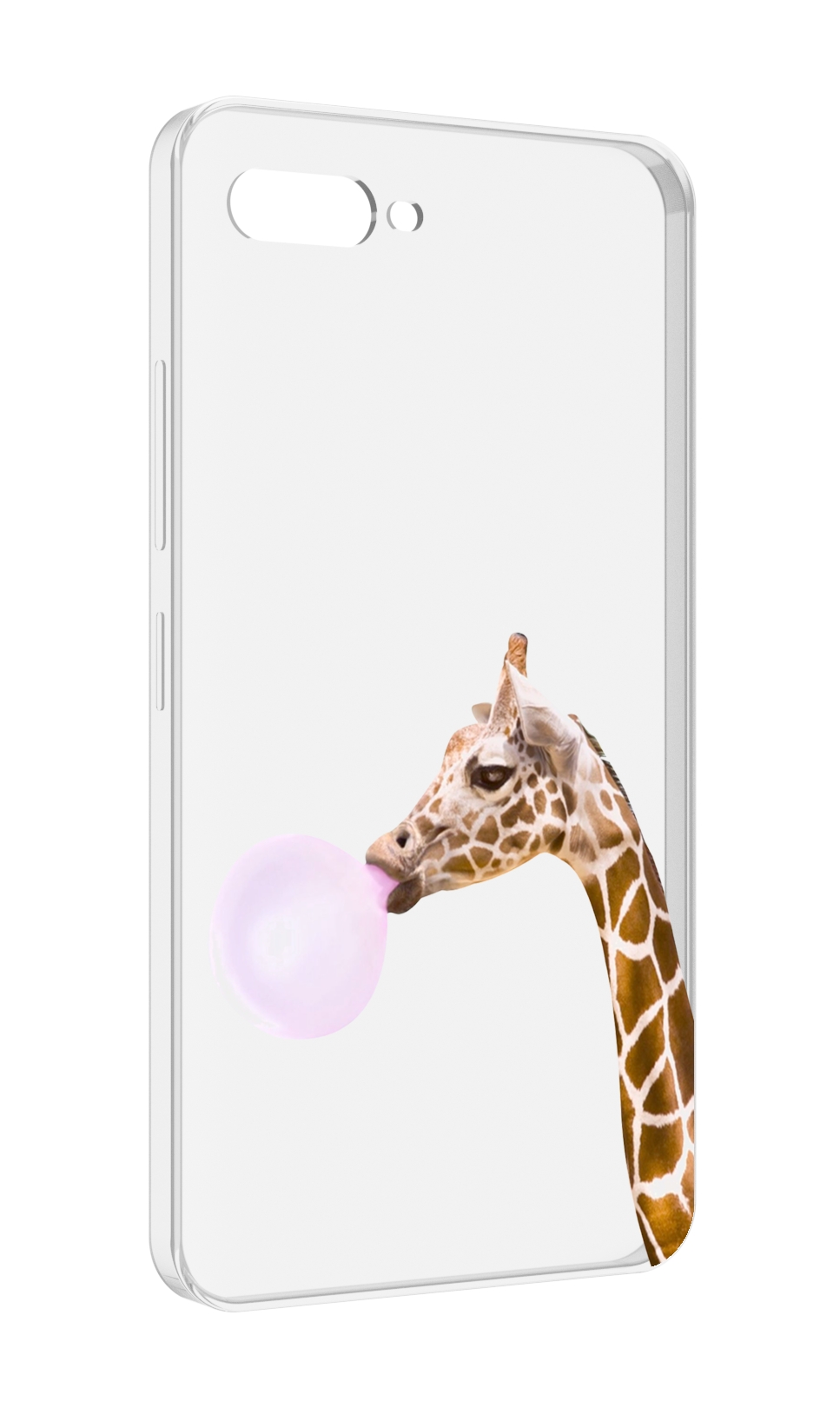 

Чехол MyPads жираф-с-жвачкой для ITEL A25 / ITEL A25 Pro / ITEL A35, Прозрачный, Tocco
