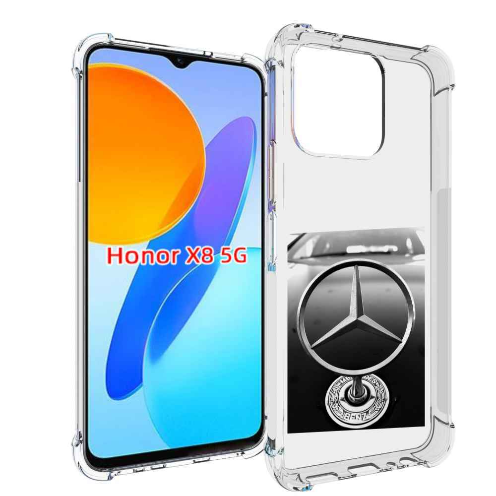 

Чехол MyPads мерседес mercedes 6 мужской для Honor X8 5G, Прозрачный, Tocco