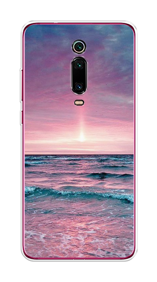 

Чехол на Xiaomi Mi 9T"Восход 3", Розовый;голубой, 35750-2
