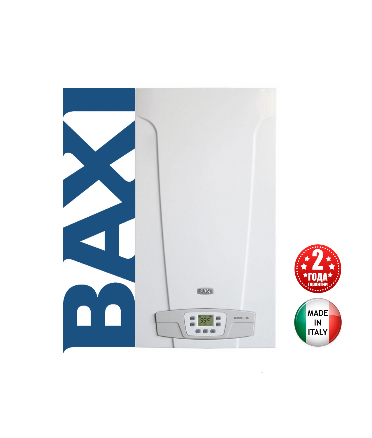 Настенный газовый котел Baxi ECO FOUR 1.14 F одноконтурный (закрытая камера)