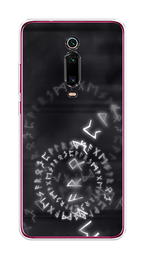 

Чехол на Xiaomi Mi 9T"Руны", Серый;черный, 35750-3