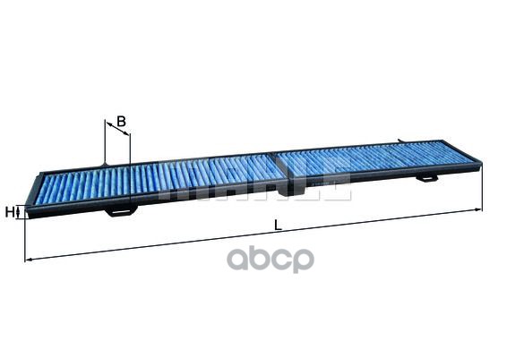 

Фильтр салонный LAO248 KNECHT/MAHLE, LAO248