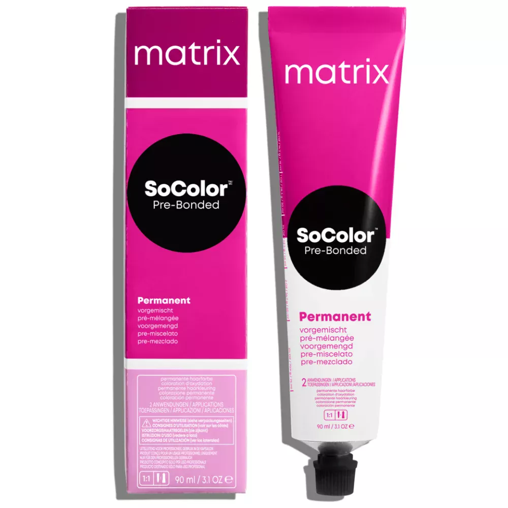 фото Стойкая краска matrix socolor pre-bonded ul-p жемчужный 90 мл