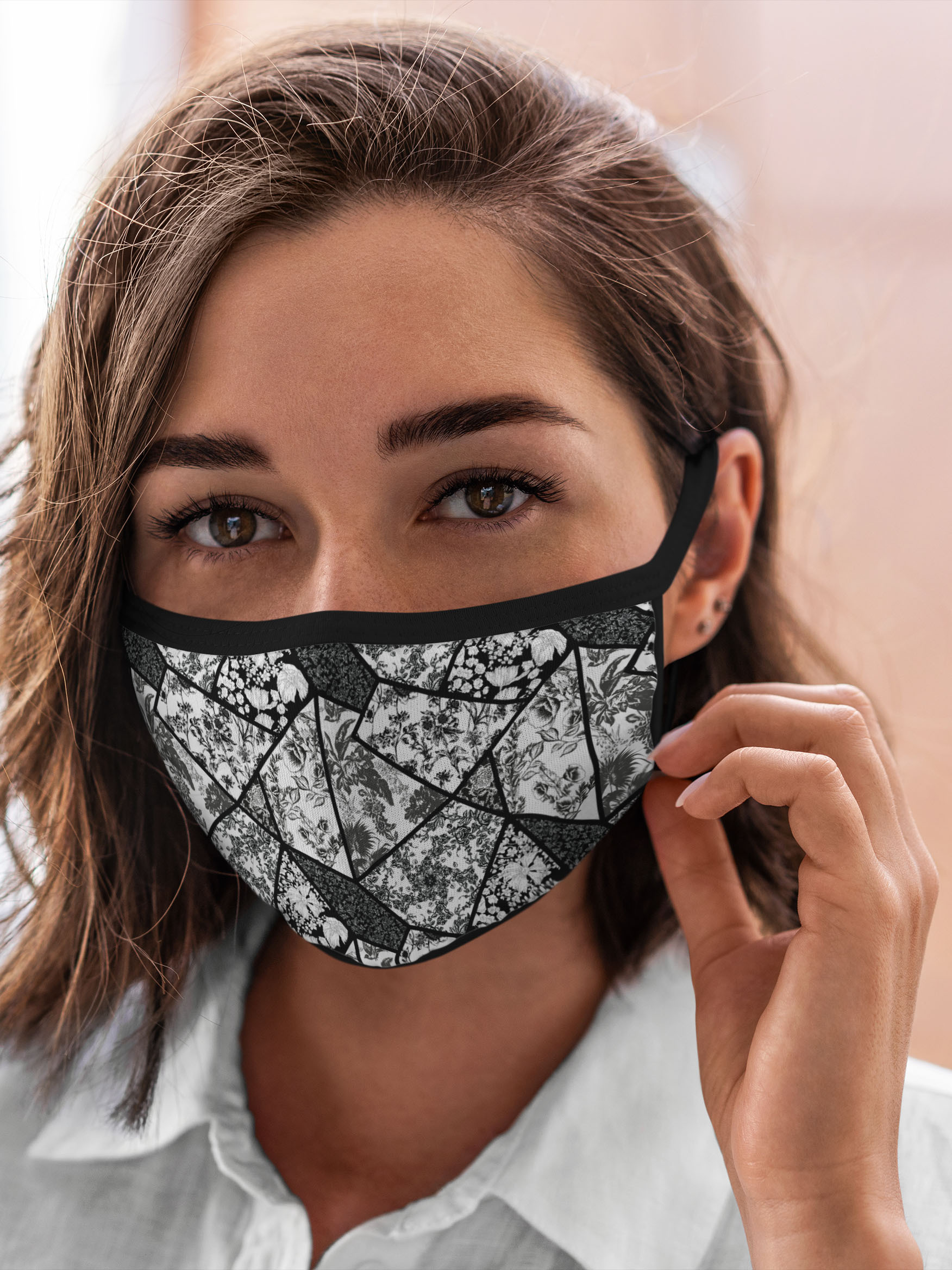

Многоразовая маска унисекс Burnettie Цветы Цветочный Кинцуги Kintsugi, Разноцветный, Цветы Цветочный Кинцуги Kintsugi