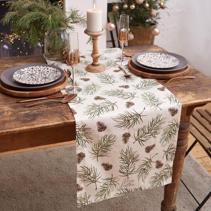

Дорожка на стол Christmas tree 40x147 см, 100% хл, саржа 190гр/2, Белый;красный;зеленый, Дорожка на стол Christmas tree 40*147 см, 100% хл, саржа 190гр/2