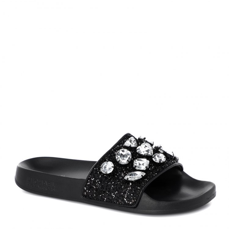 

Шлепанцы женские Michael Kors 40T1GMFA2D_2604681 черные 7 UK, 40T1GMFA2D_2604681