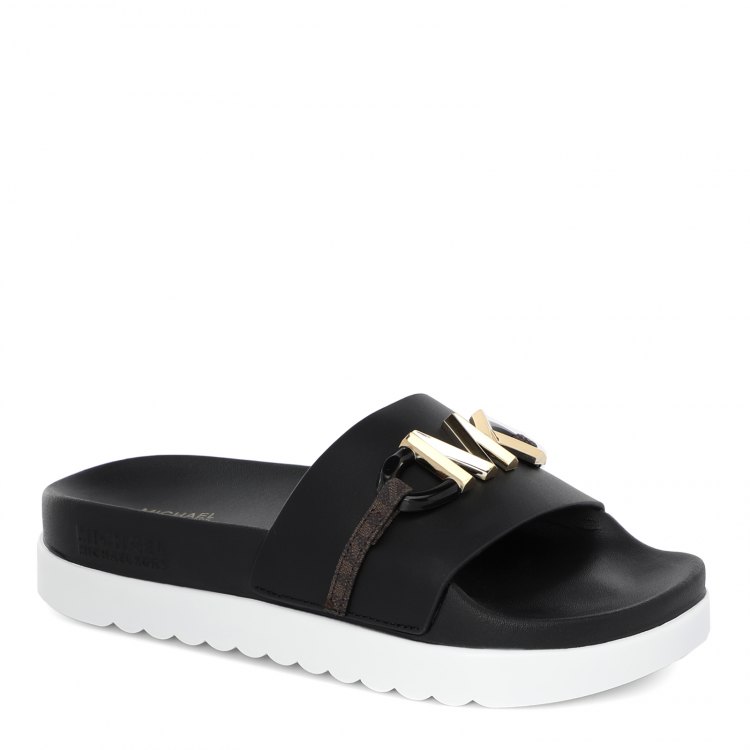 

Шлепанцы женские Michael Kors 40T1TRFA1L_2604688 черные 6 UK, 40T1TRFA1L_2604688