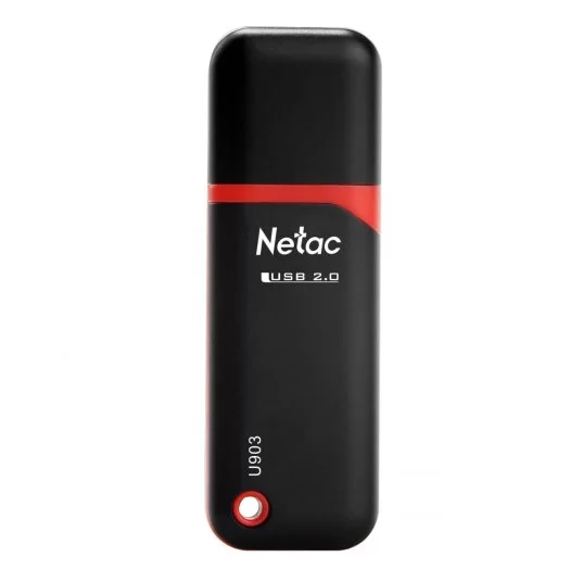 фото Флешка netac u903 64гб black (nt03u903n-064g-20bk)