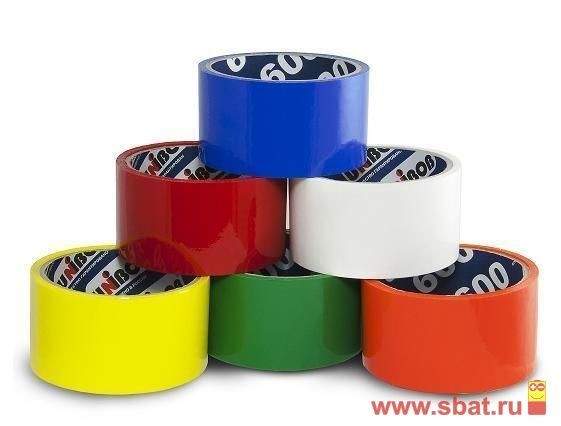 

Клейкая лента упаковочная UNIBOB, 48мм х 24м., арт. 638412 - (10 шт.)
