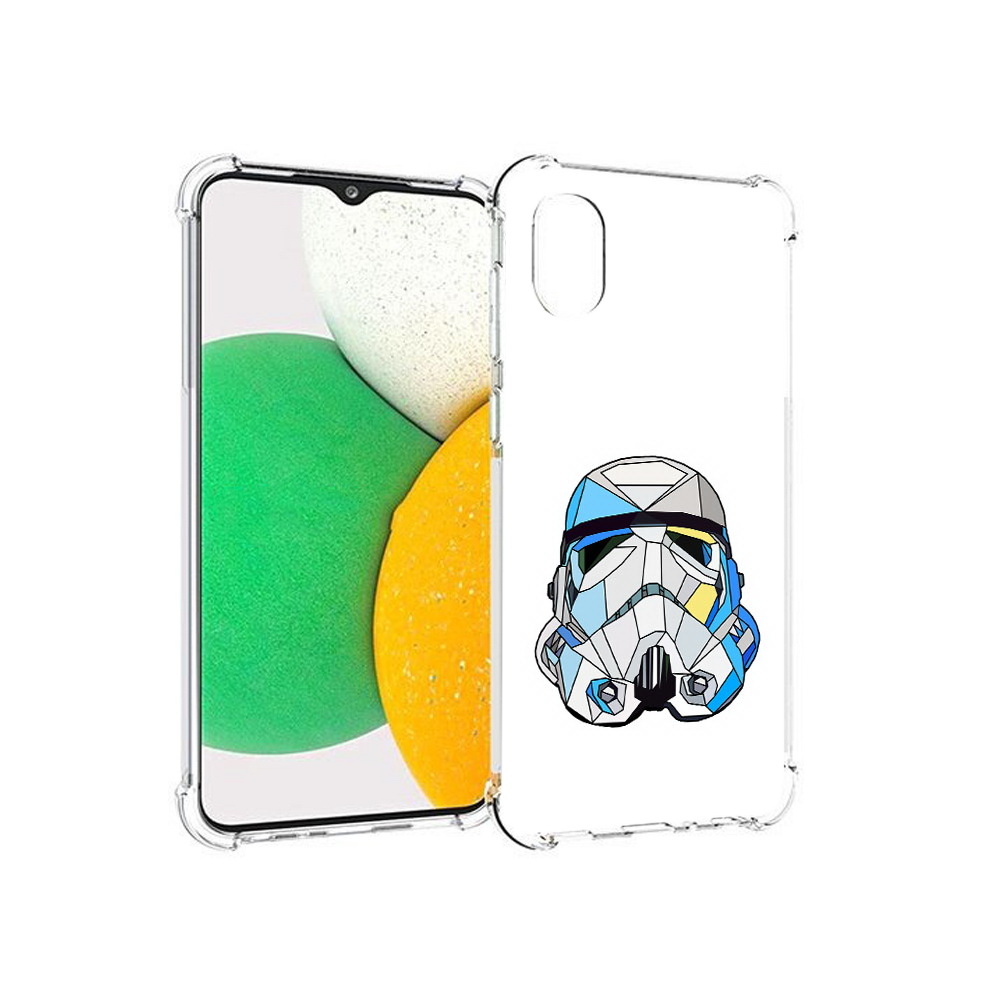 

Чехол MyPads Tocco для Samsung Galaxy A03 Core star wars дарт вейдер (PT224480.538.22), Прозрачный, Tocco