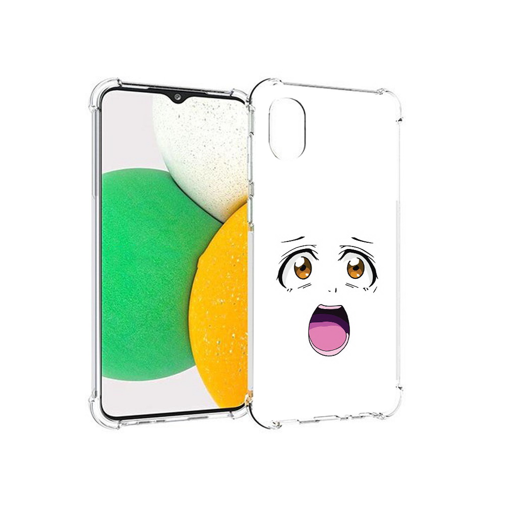 

Чехол MyPads Tocco для Samsung Galaxy A03 Core аниме лицао (PT224480.538.223), Прозрачный, Tocco