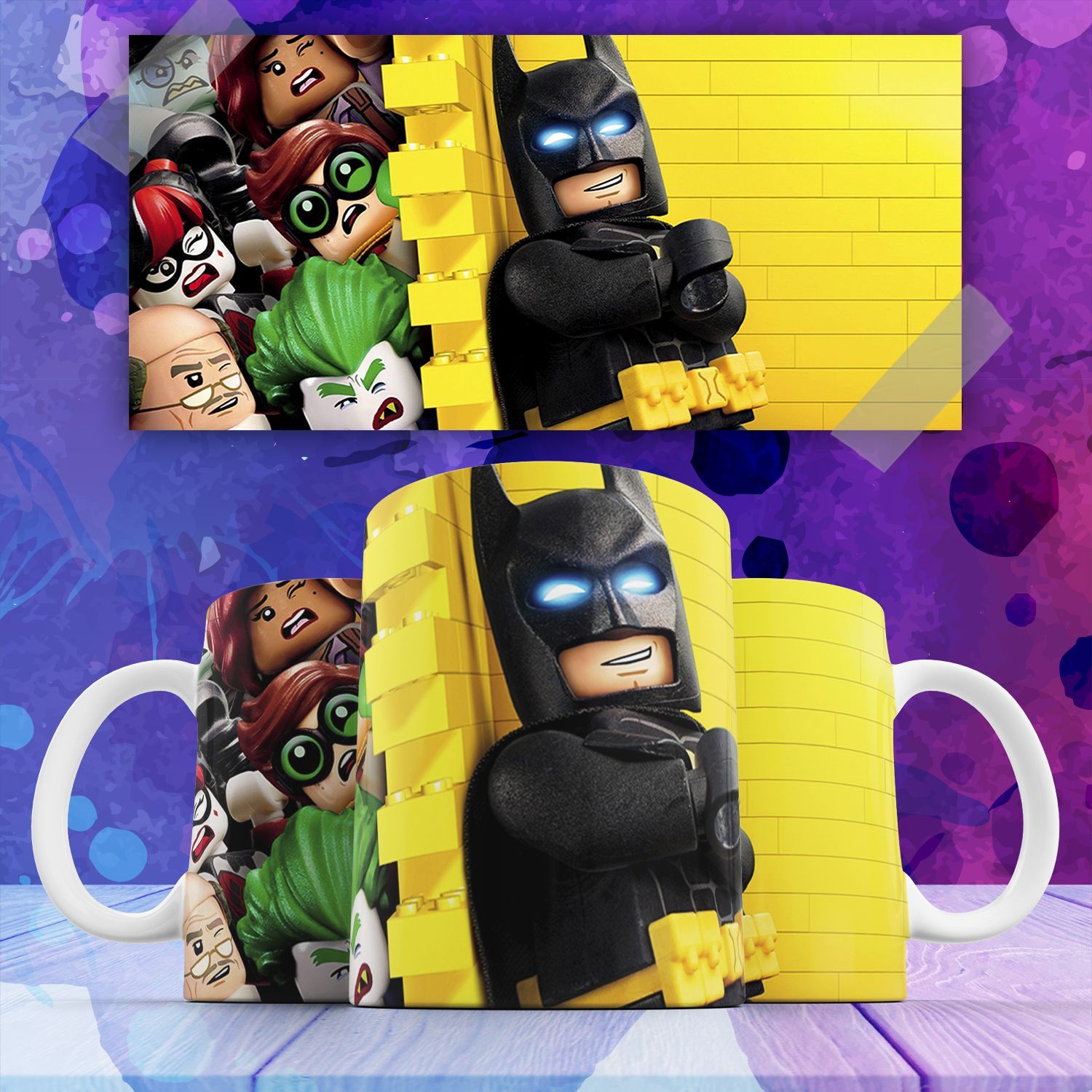 

Кружка игра Lego Batman Лего Бэтмен 330 мл