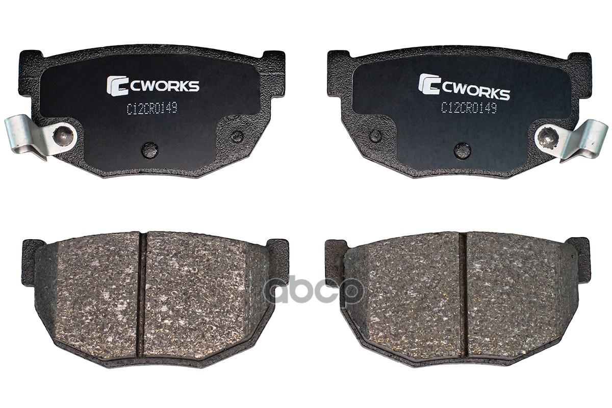 

Колодки тормозные задние, Low Metallic, NISSAN