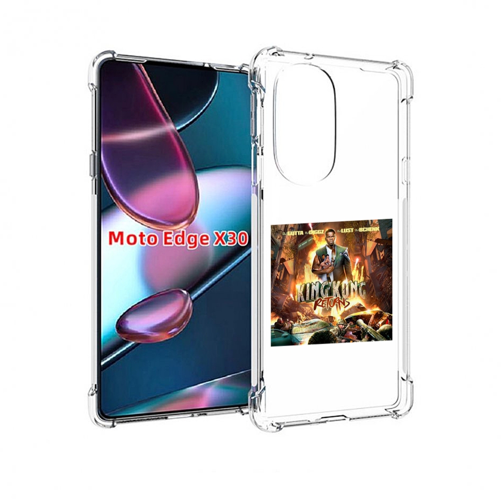 

Чехол MyPads 50 Cent - King Kong Returns для Motorola Moto Edge X30, Прозрачный, Tocco