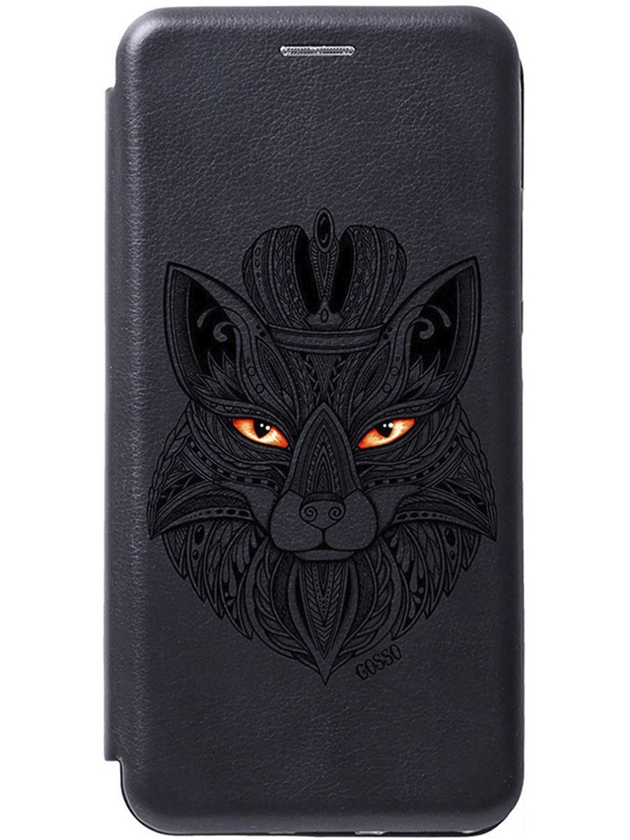 

Чехол на Xiaomi Mi 9T "Fox Queen" черный, Черный;белый, 518