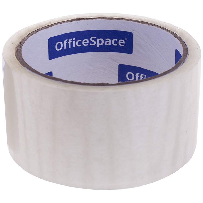 Клейкая лента упаковочная OFFICESPACE, 48мм х 40м., арт. 205467 - (12 шт.) лента упаковочная голографическая ассорти 6 ов 0 5 см х 3 м