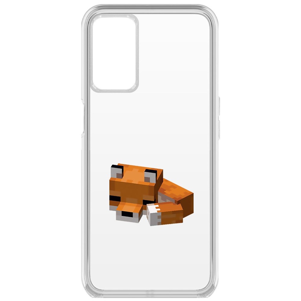 Чехол-накладка Minecraft-Спящий Лисенок для Oppo A55