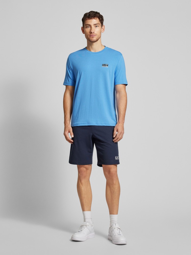 Футболка мужская EA7 6DPT15PJUVZ синяя M 13954₽