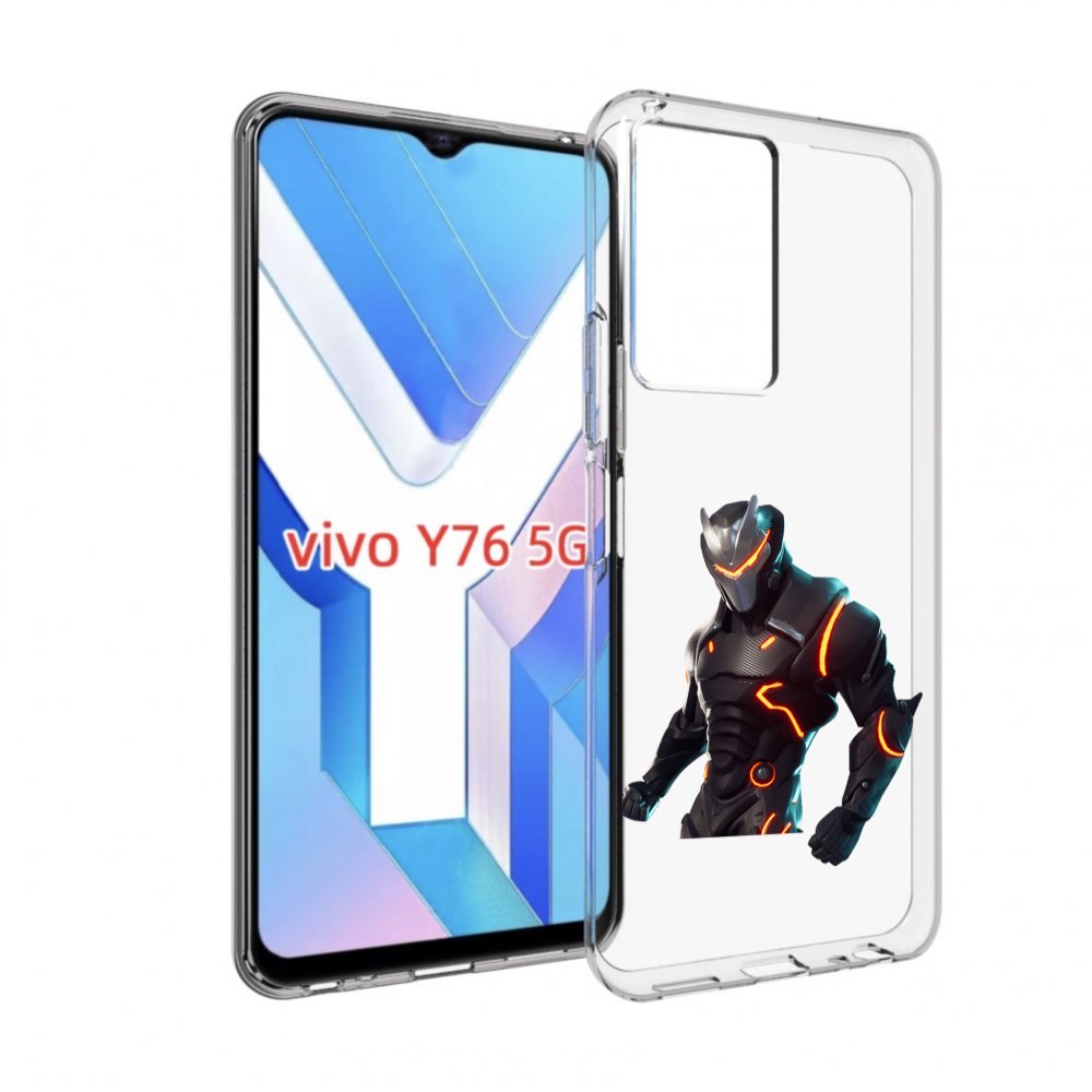 

Чехол Mypads Fortnite-1 Для Vivo Y76 5G, Прозрачный, Tocco