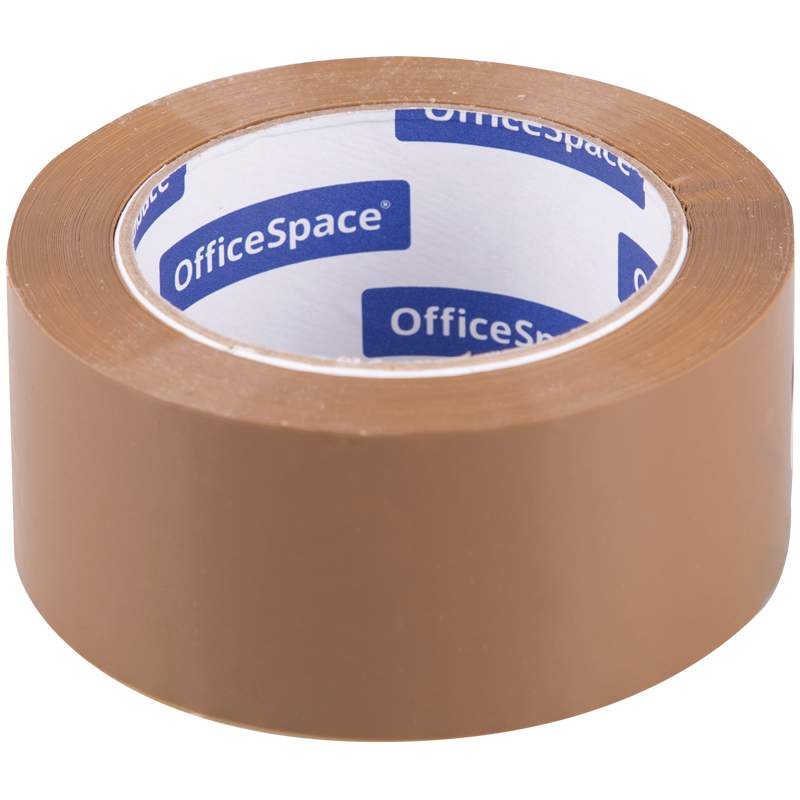 Клейкая лента упаковочная OFFICESPACE, 48мм х 100м., арт. 255780 - (3 шт.)