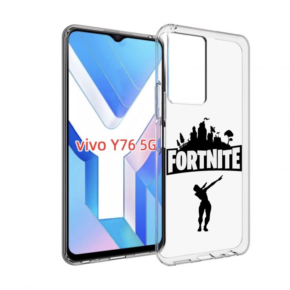 

Чехол Mypads Fortnite-2 Для Vivo Y76 5G, Прозрачный, Tocco