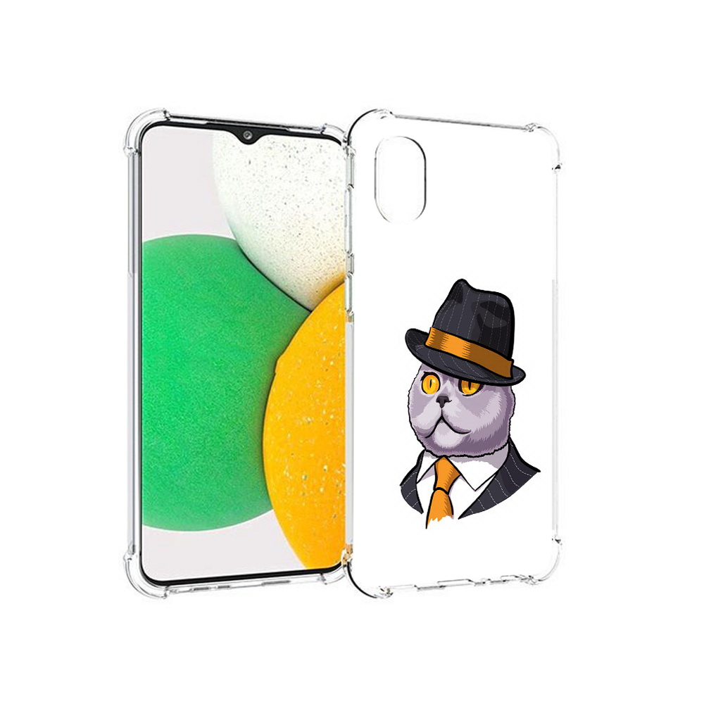 

Чехол MyPads Tocco для Samsung Galaxy A03 Core британец (PT224480.538.247), Прозрачный, Tocco