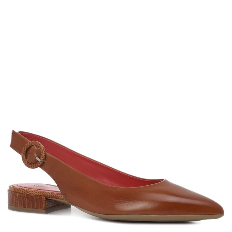 

Туфли женские Pas De Rouge 3421_2605119 коричневые 35 EU