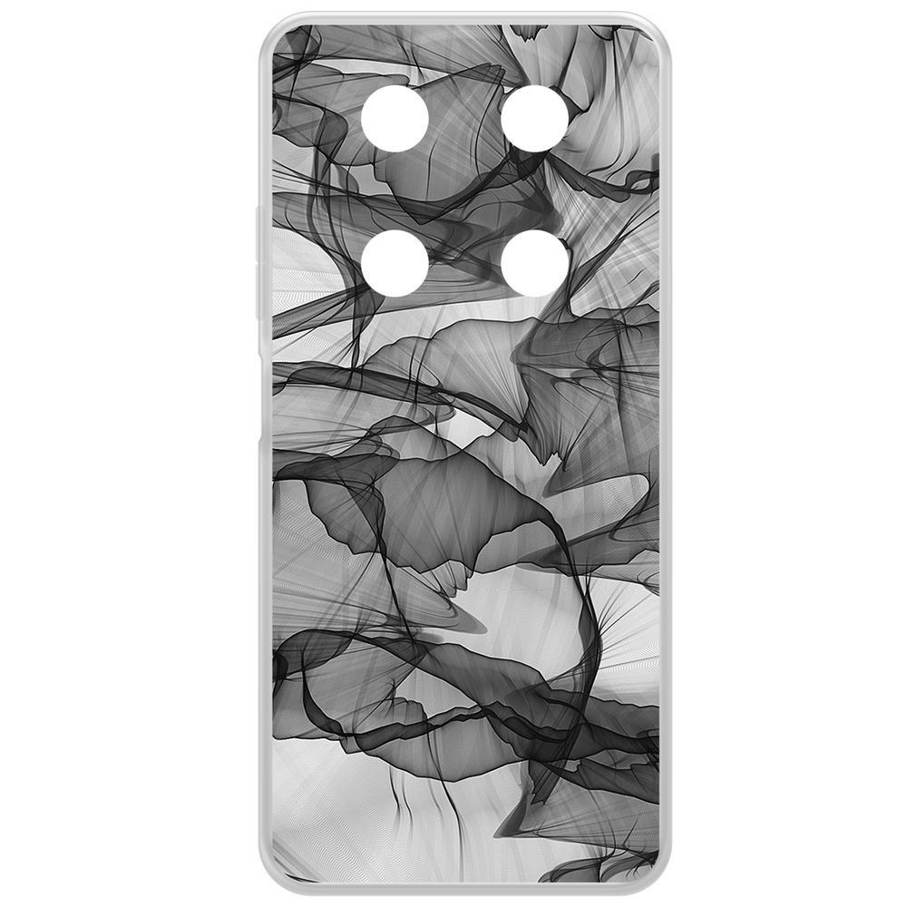 

Чехол-накладка Krutoff Clear Case Абстракт 14 для ITEL RS4, Прозрачный