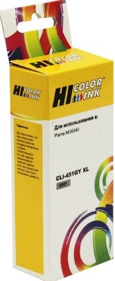 

Картридж Hi-Black (HB-CLI-451XL-GY) для Canon PIXMA MG6340/MG7140/MG7540/IP8740, GY