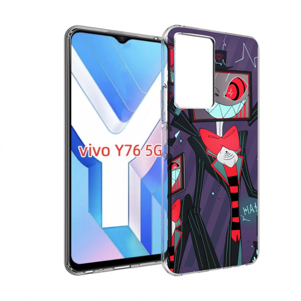 

Чехол MyPads hazbin hotel для Vivo Y76 5G, Прозрачный, Tocco